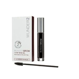 WUNDER2 Wunderbrow Waterproof Eyebrow Gel, Jet Black